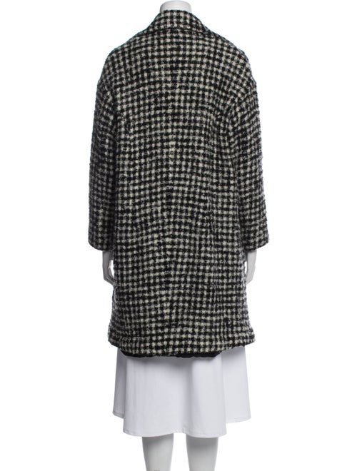 tricot COMME des GARÇONS Wool Tweed Pattern Coat