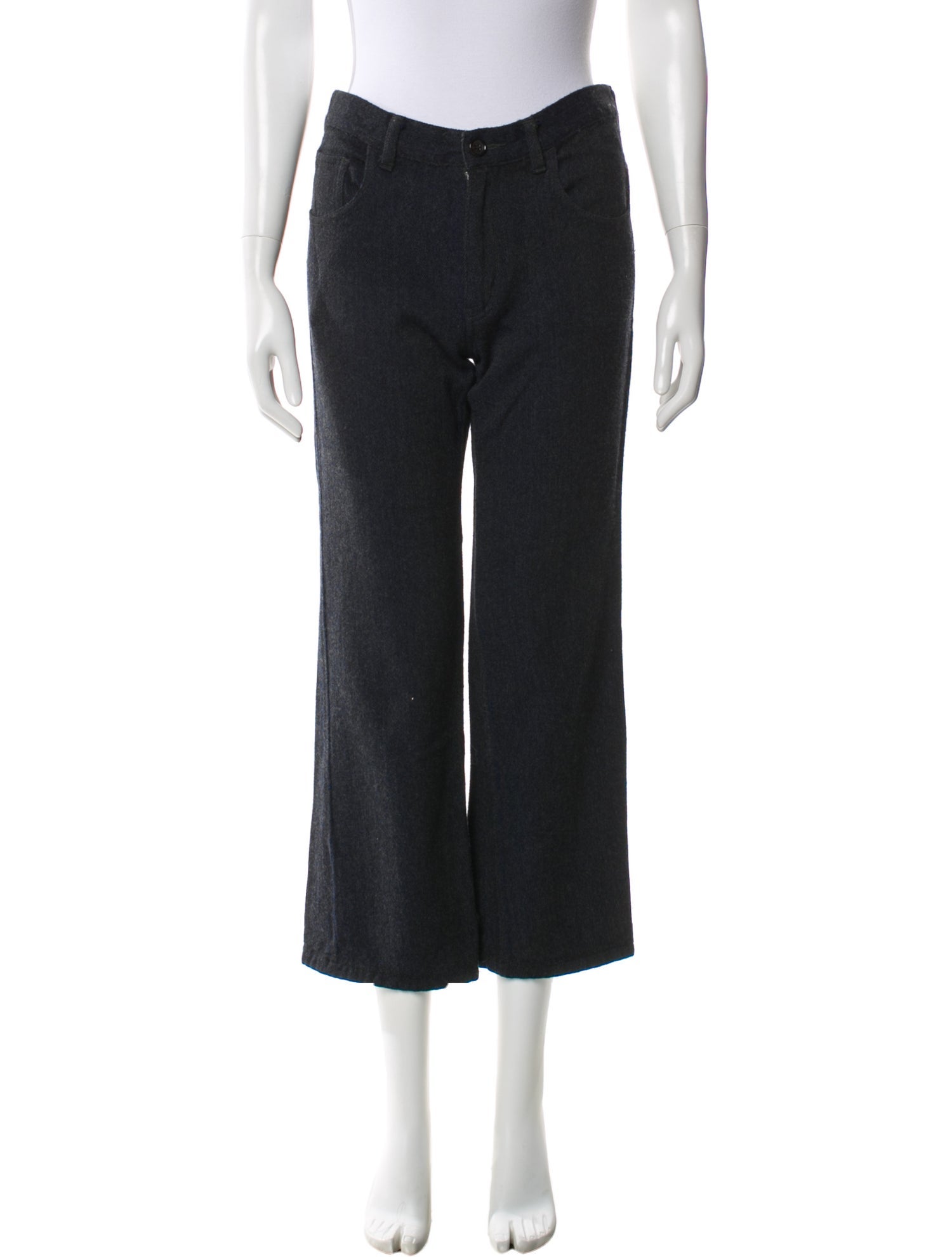 tricot COMME des GARÇONS Wool Wide Leg Pants