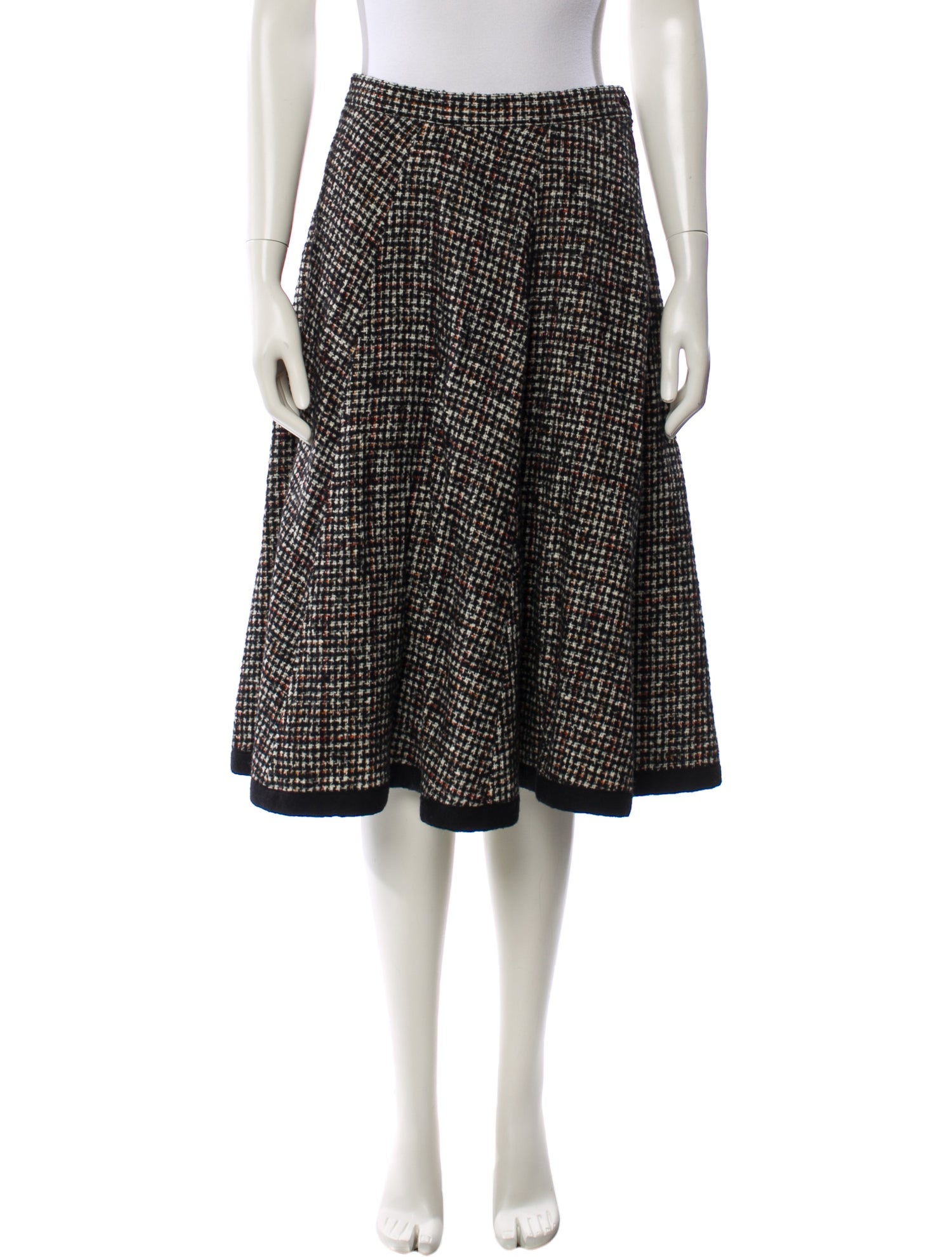 tricot COMME des GARÇONS Wool Knee-Length Skirt