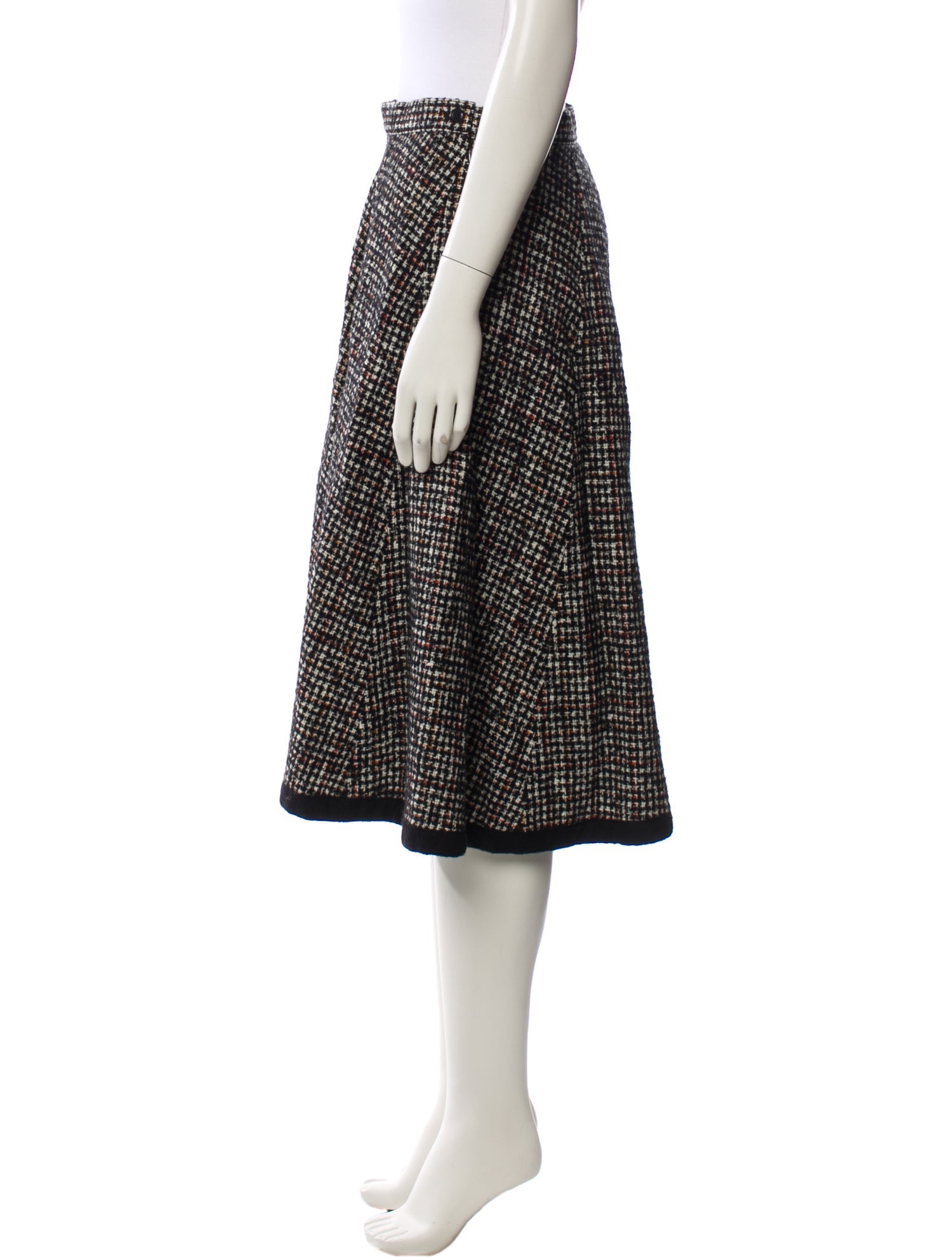 tricot COMME des GARÇONS Wool Knee-Length Skirt