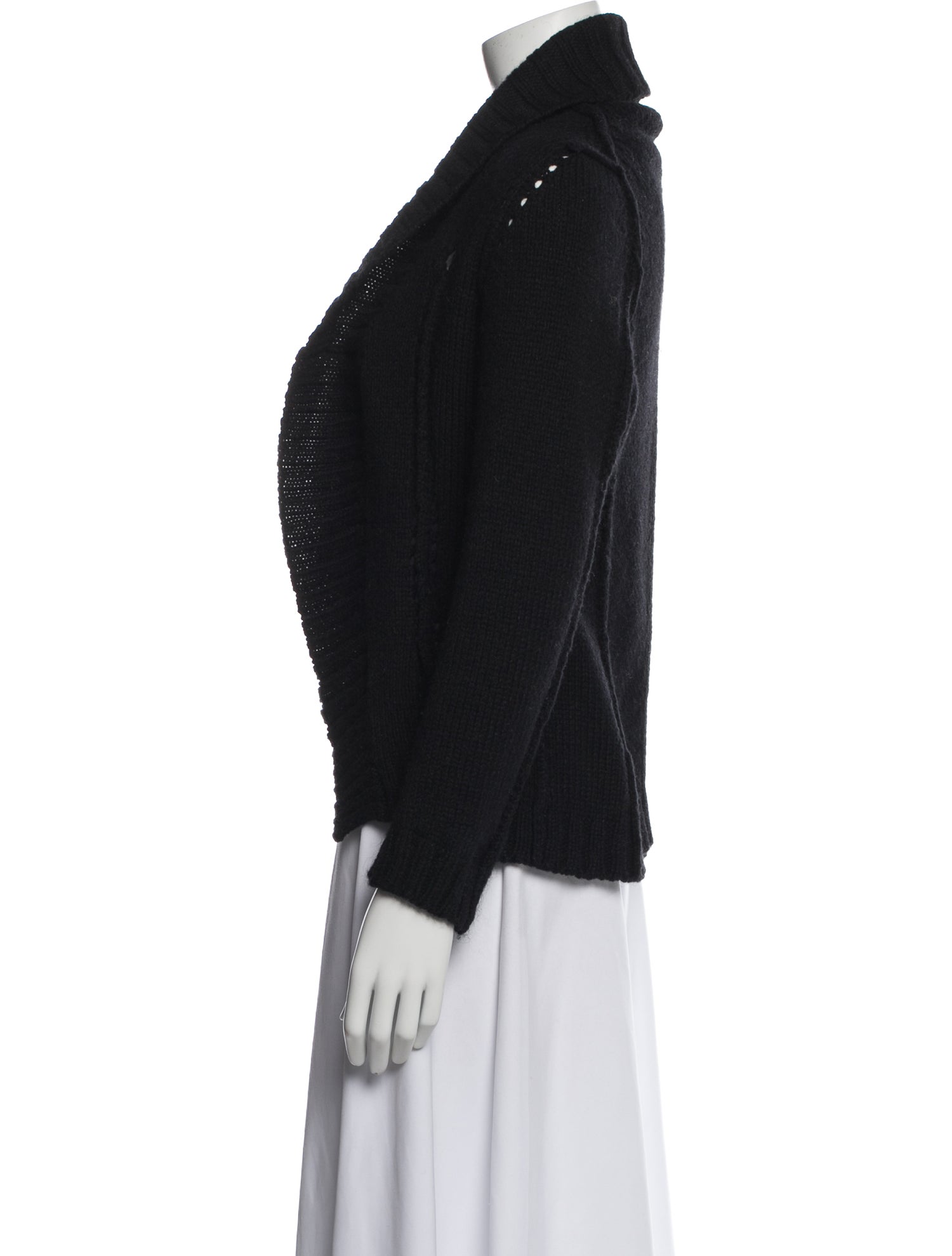 tricot COMME des GARÇONS Wool Open Front Sweater