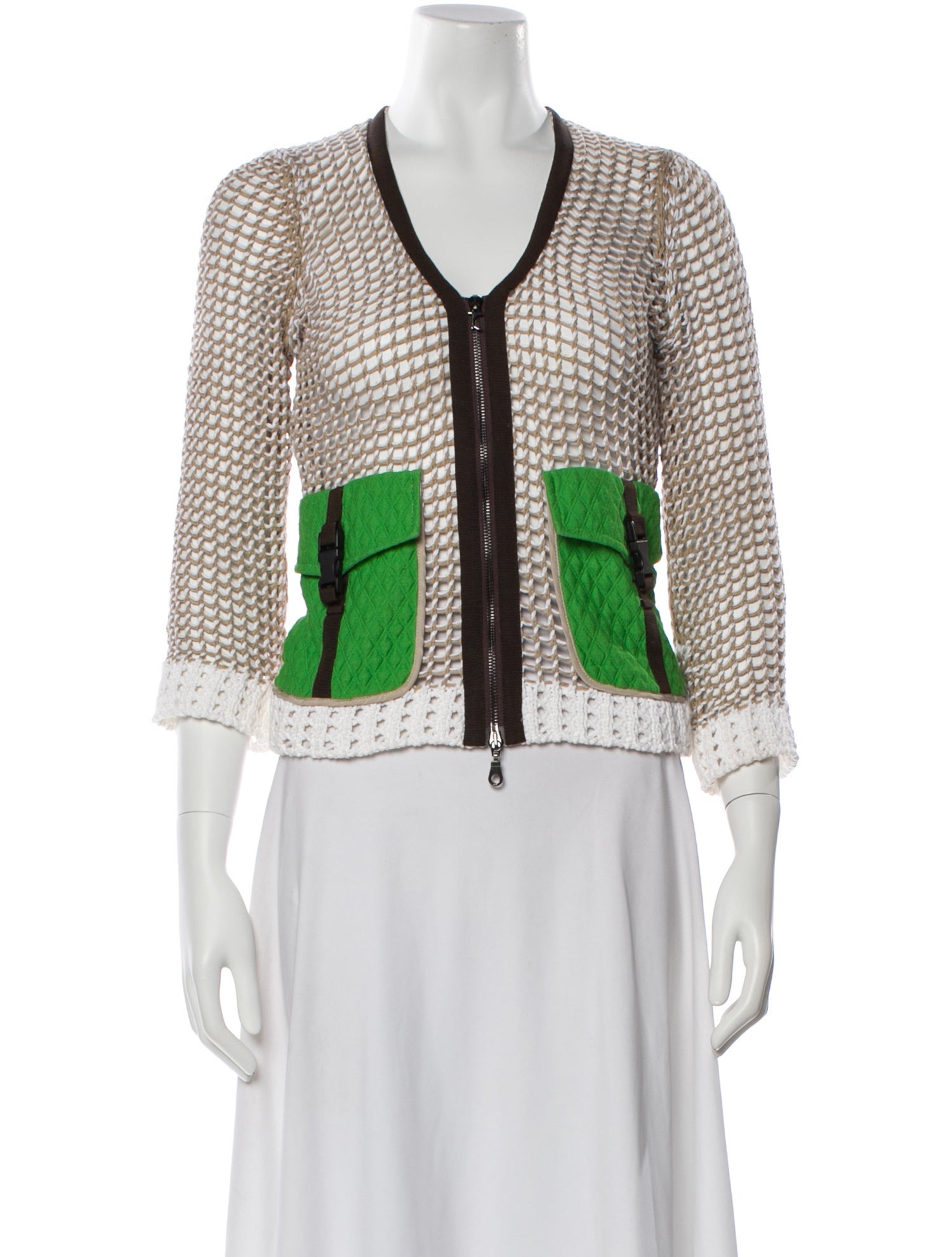 tricot COMME des GARÇONS Printed Scoop Neck Sweater