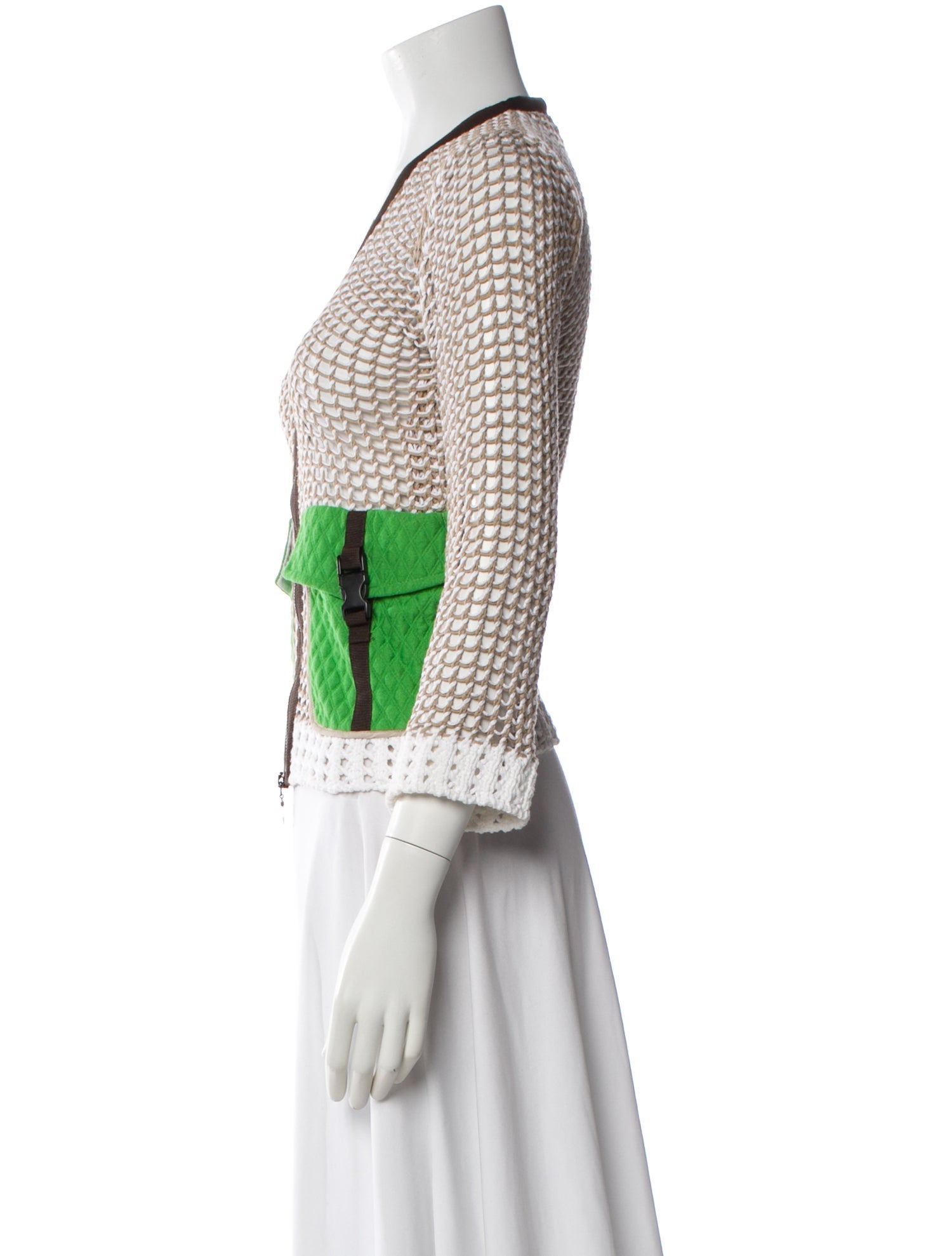 tricot COMME des GARÇONS Printed Scoop Neck Sweater