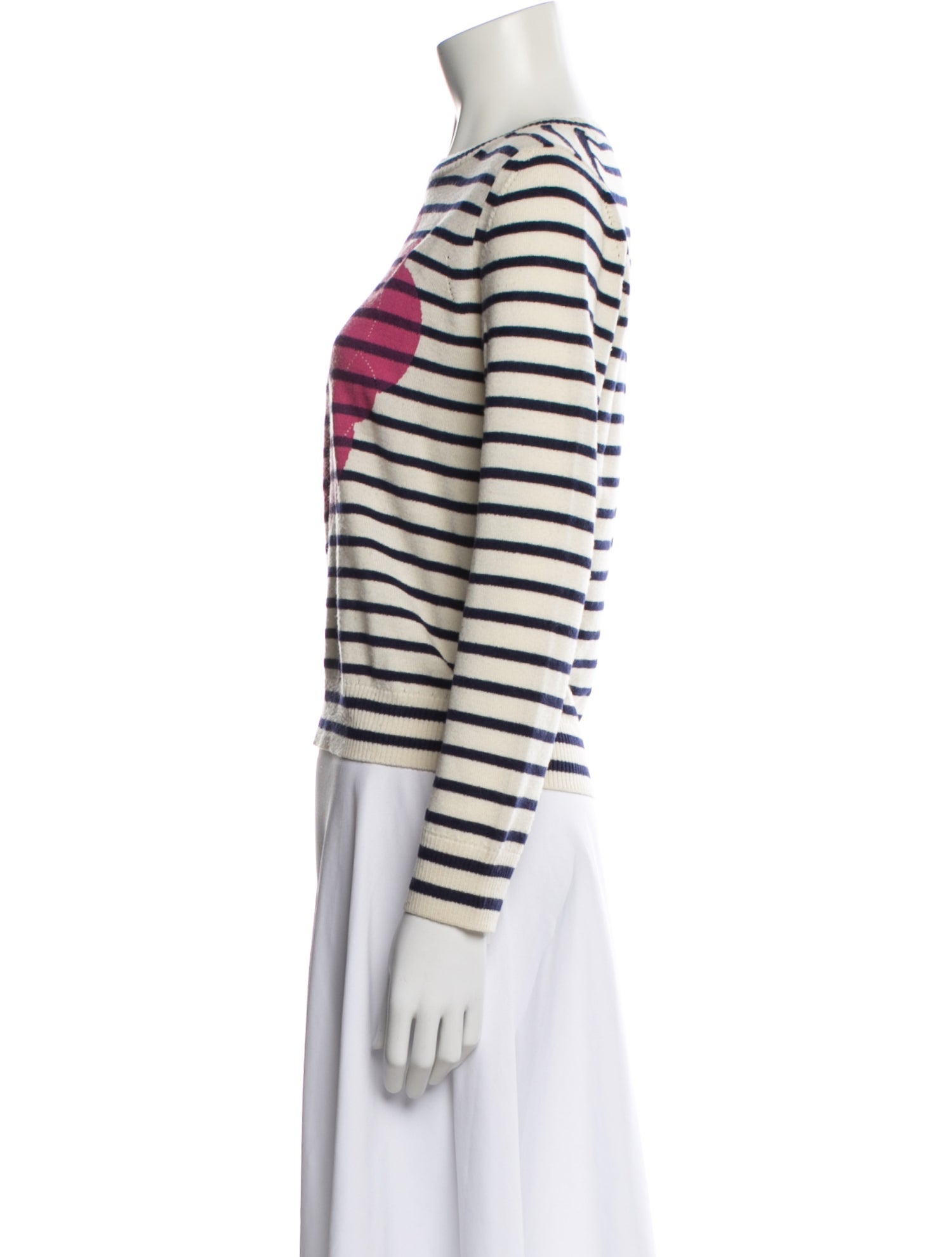tricot COMME des GARÇONS Wool Striped Sweater