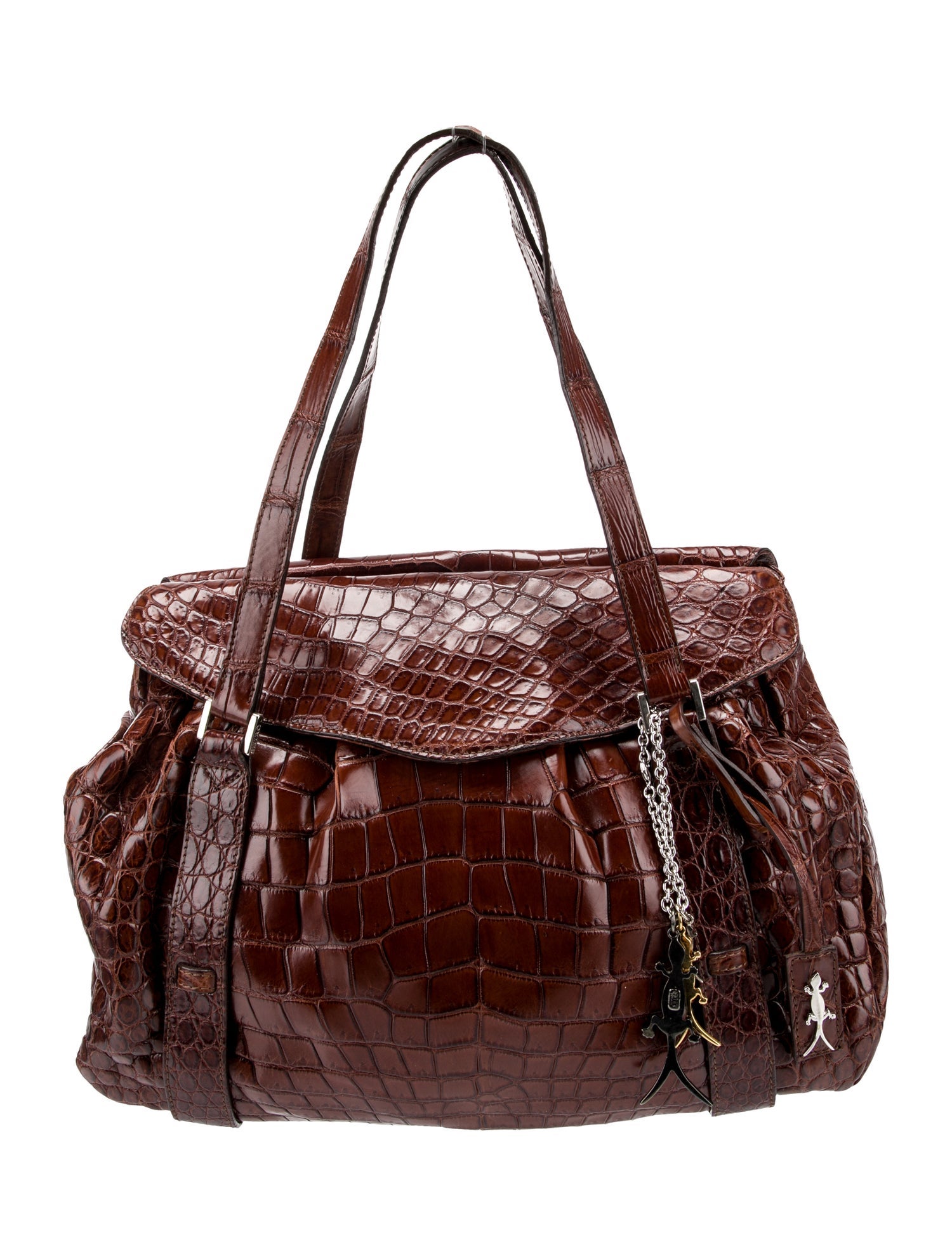 Shirò Alligator Shoulder Bag