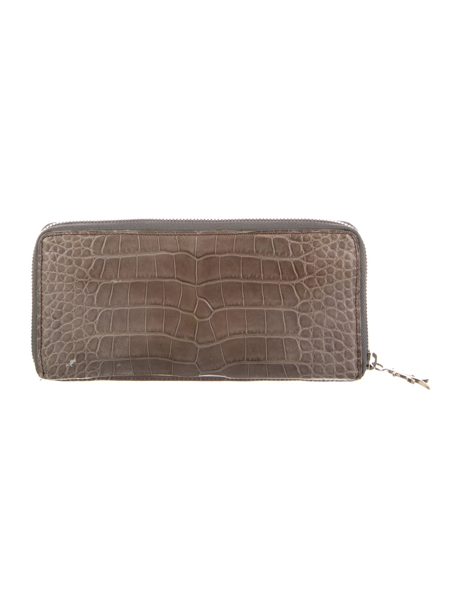 Shirò Embossed Leather Animal Print Wallet