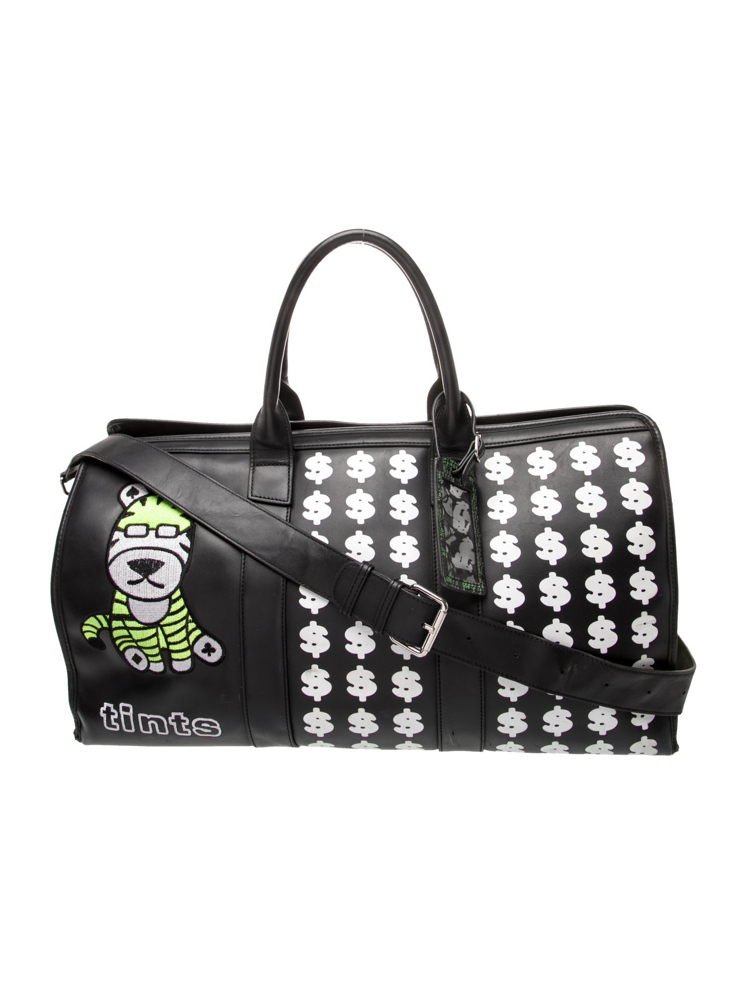 tints x CHASETHEMONEY Leather Weekender Bag