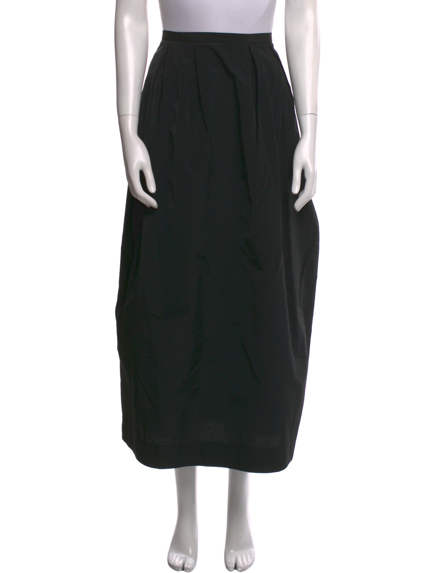Dagmar Silk Midi Length Skirt