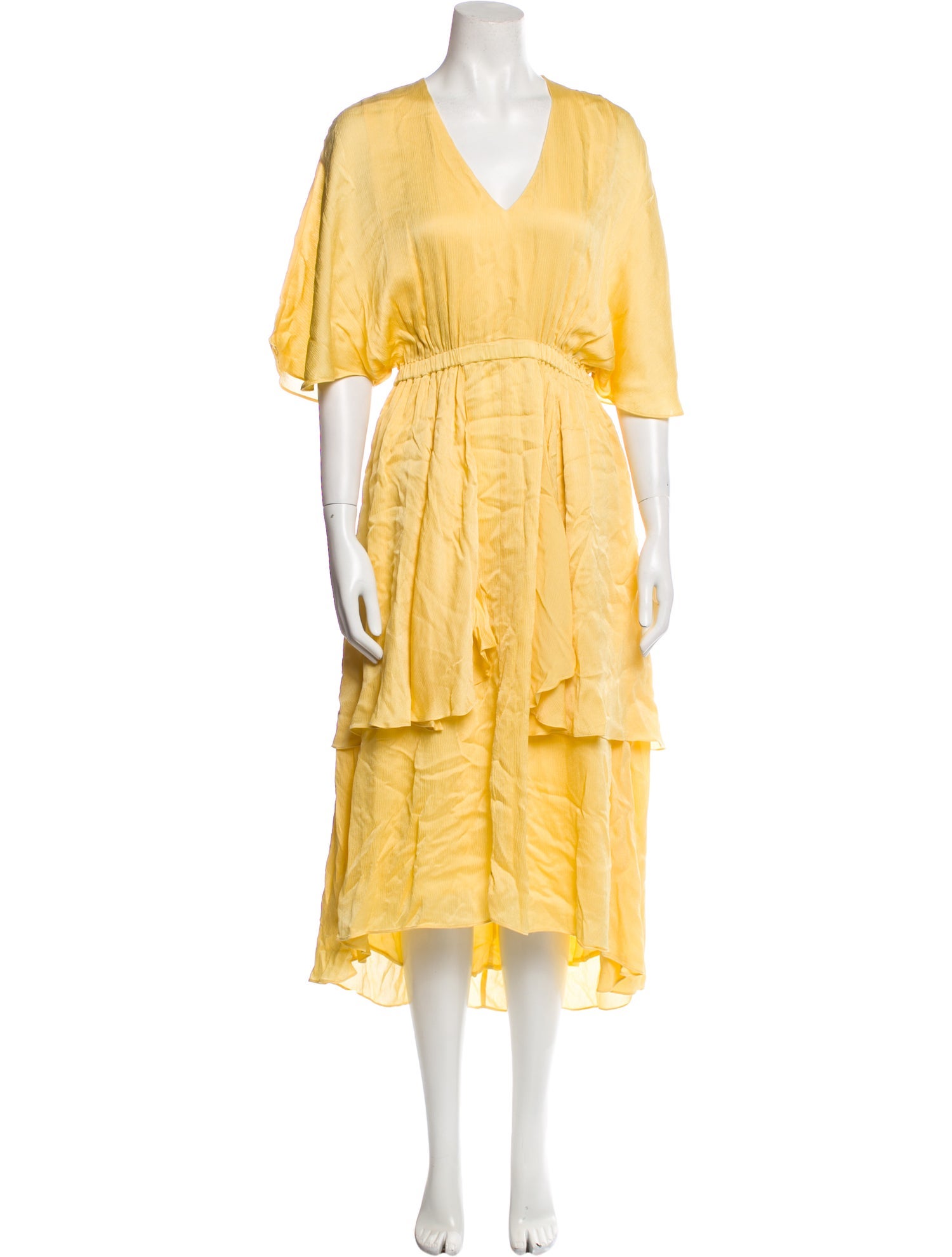 Dagmar V-Neck Knee-Length Dress