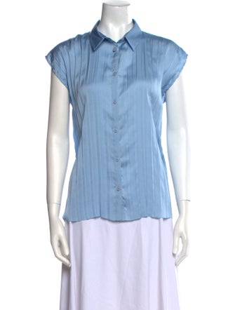 Dagmar Short Sleeve Button-Up Top