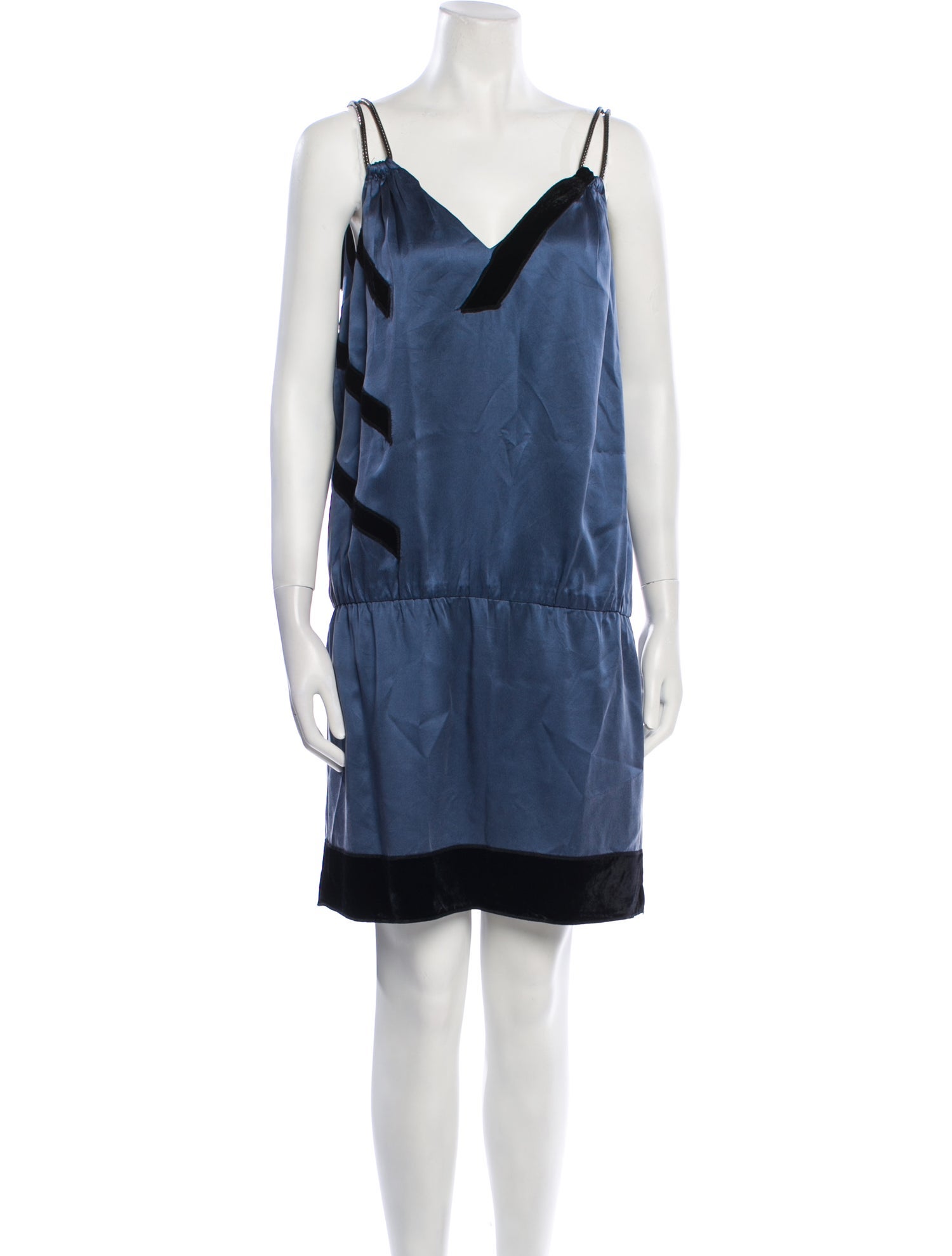 Dagmar V-Neck Knee-Length Dress