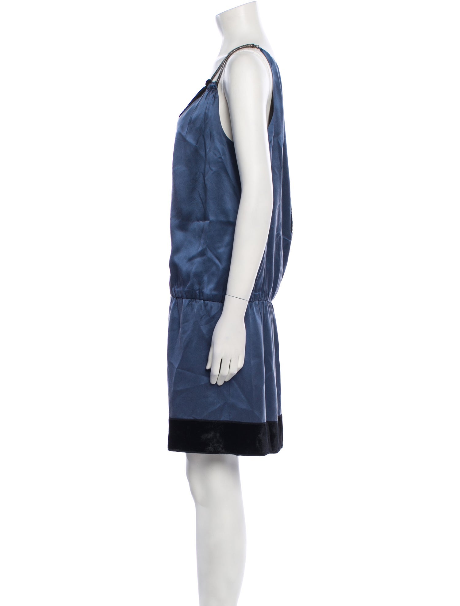 Dagmar V-Neck Knee-Length Dress