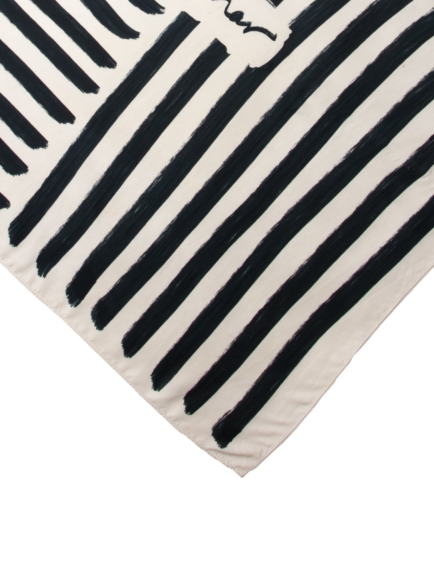 Dagmar Silk Striped Scarf