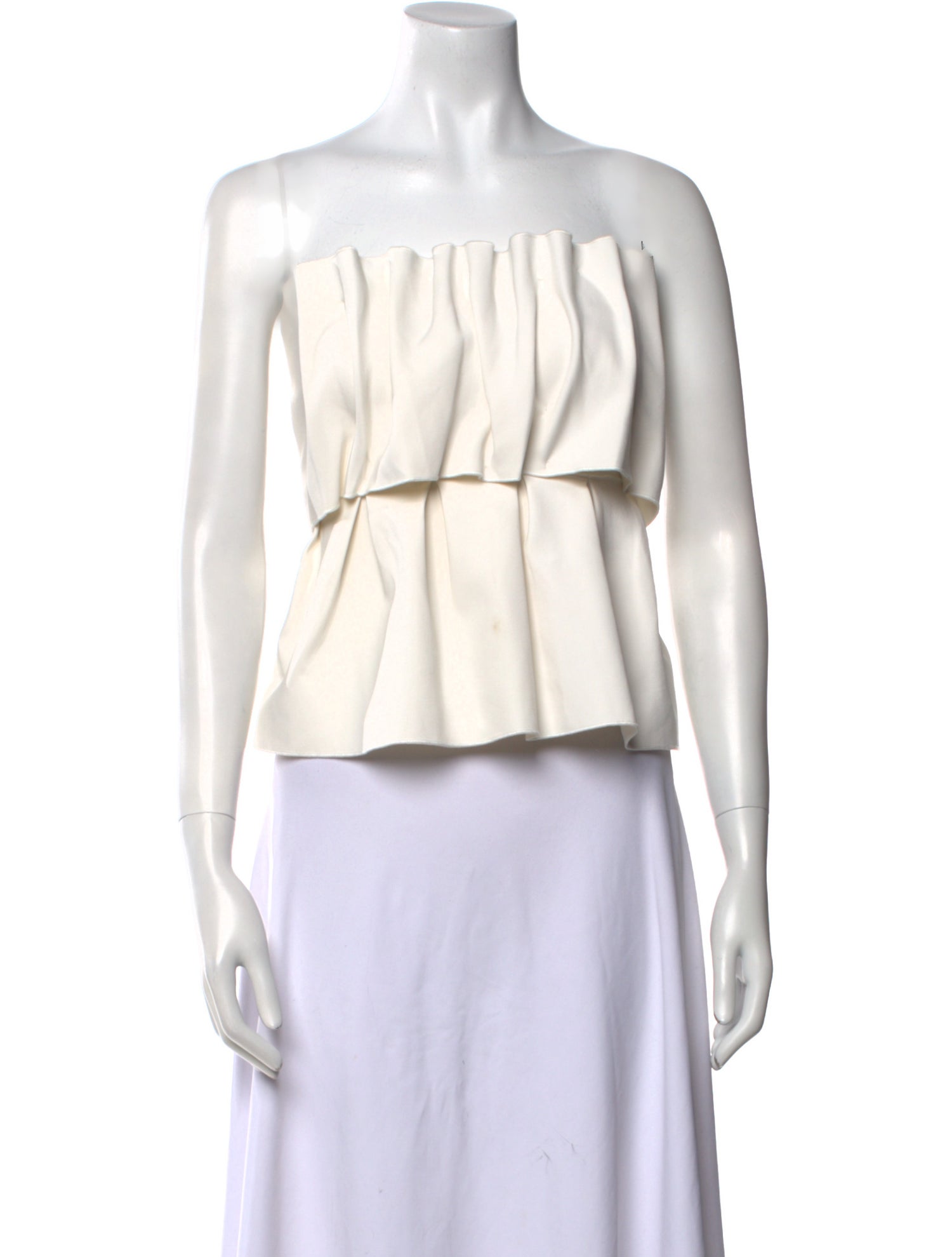 Dagmar Strapless Crop Top