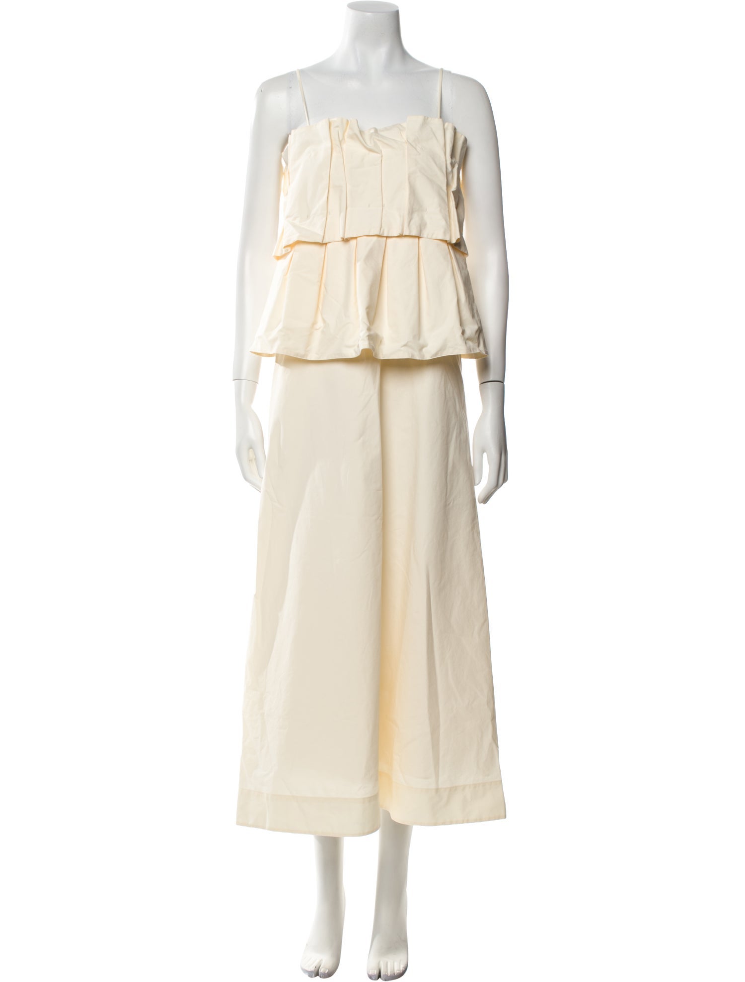 Dagmar Square Neckline Midi Length Dress