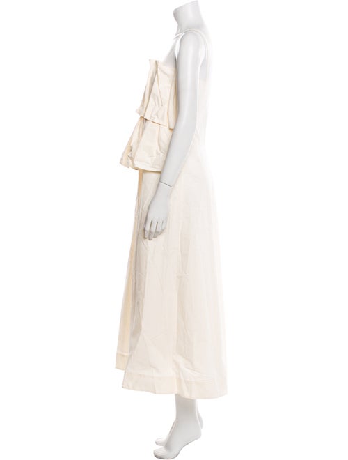 Dagmar Square Neckline Midi Length Dress