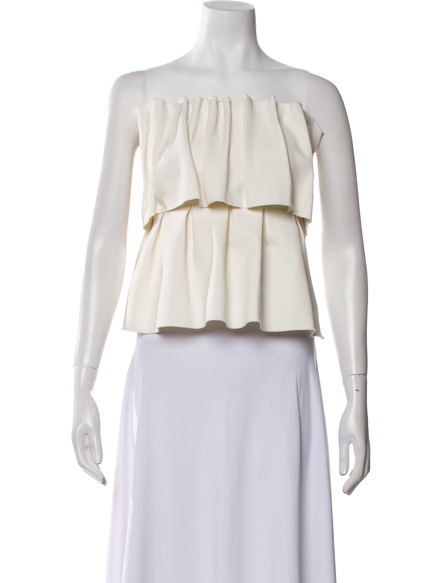 Dagmar Strapless Crop Top