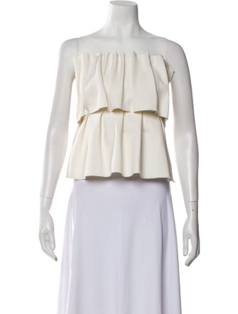 Dagmar Strapless Crop Top