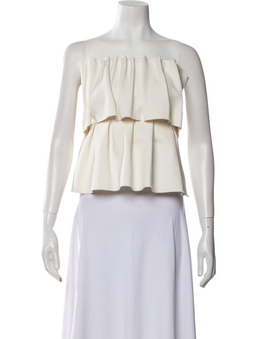 Dagmar Strapless Crop Top