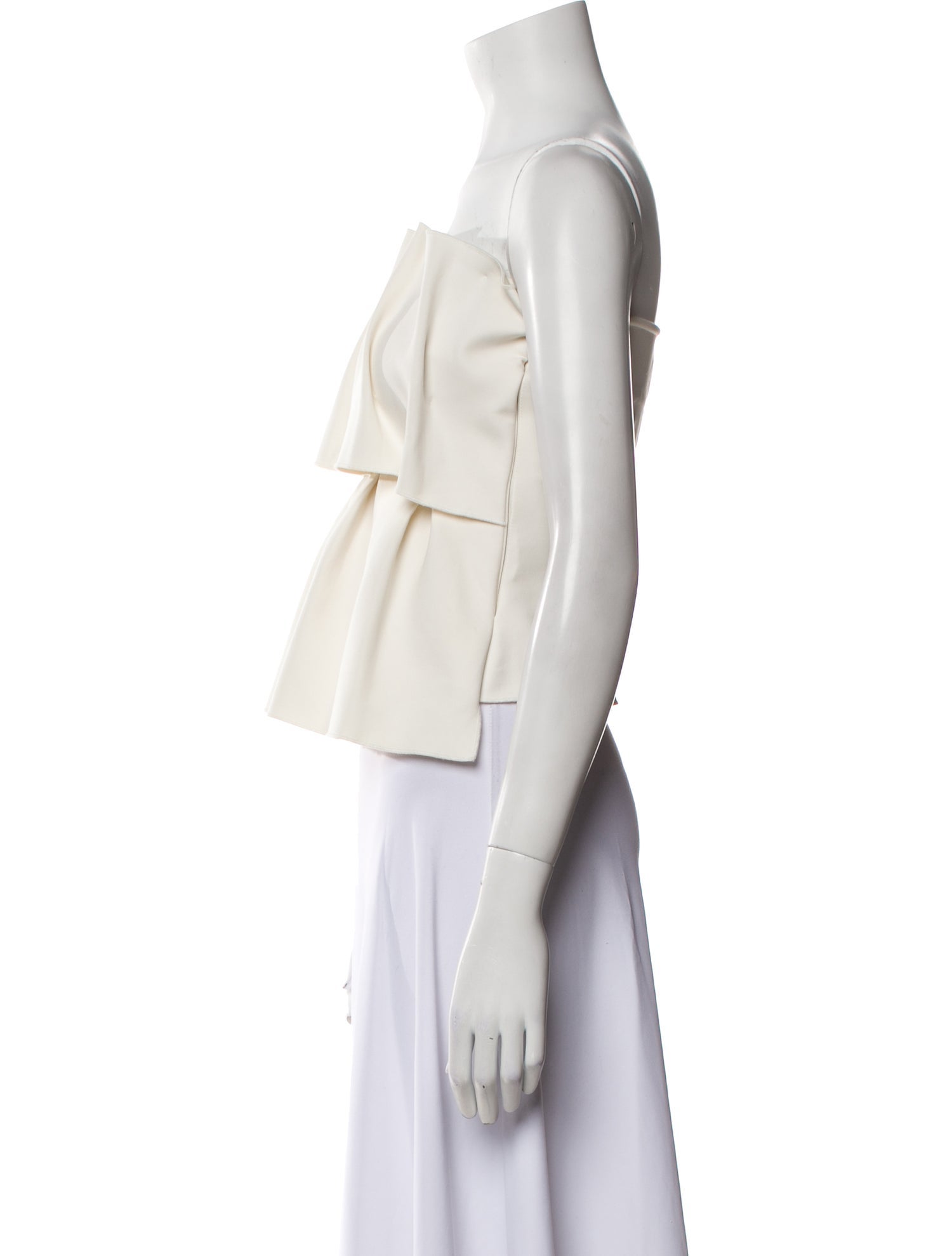 Dagmar Strapless Crop Top