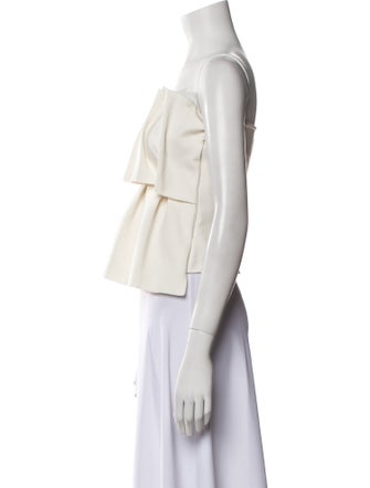 Dagmar Strapless Crop Top