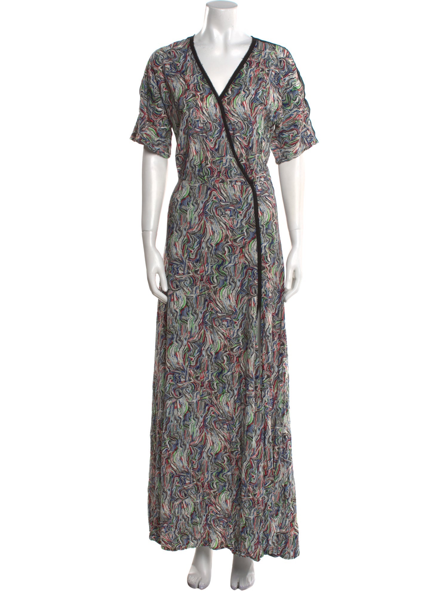 Dagmar Paisley Print Long Dress