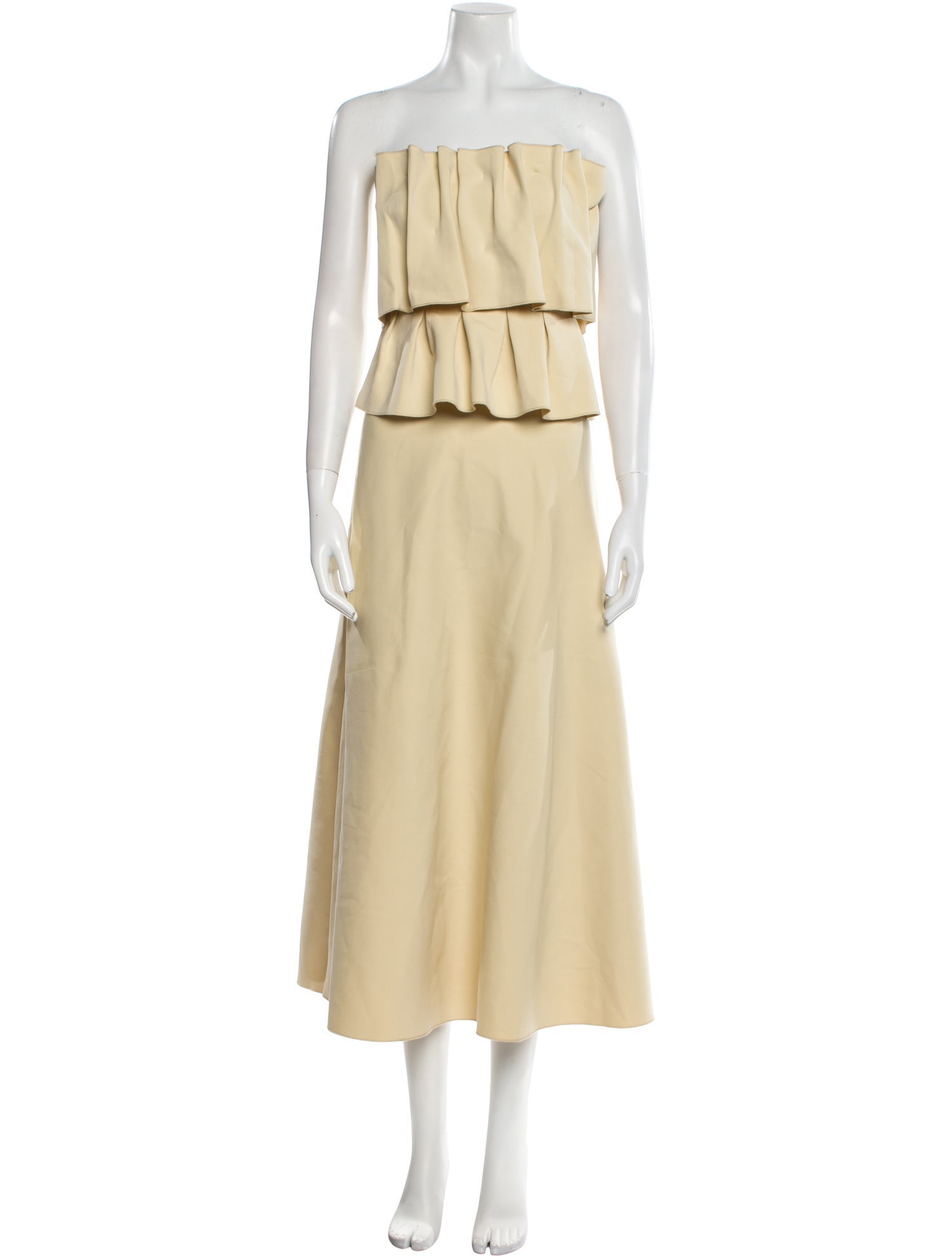 Dagmar Strapless Midi Length Dress