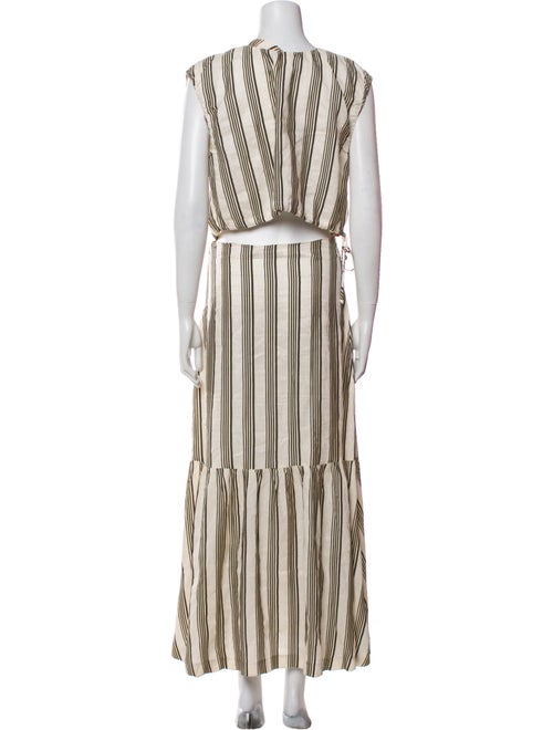 Dagmar Striped Skirt Set