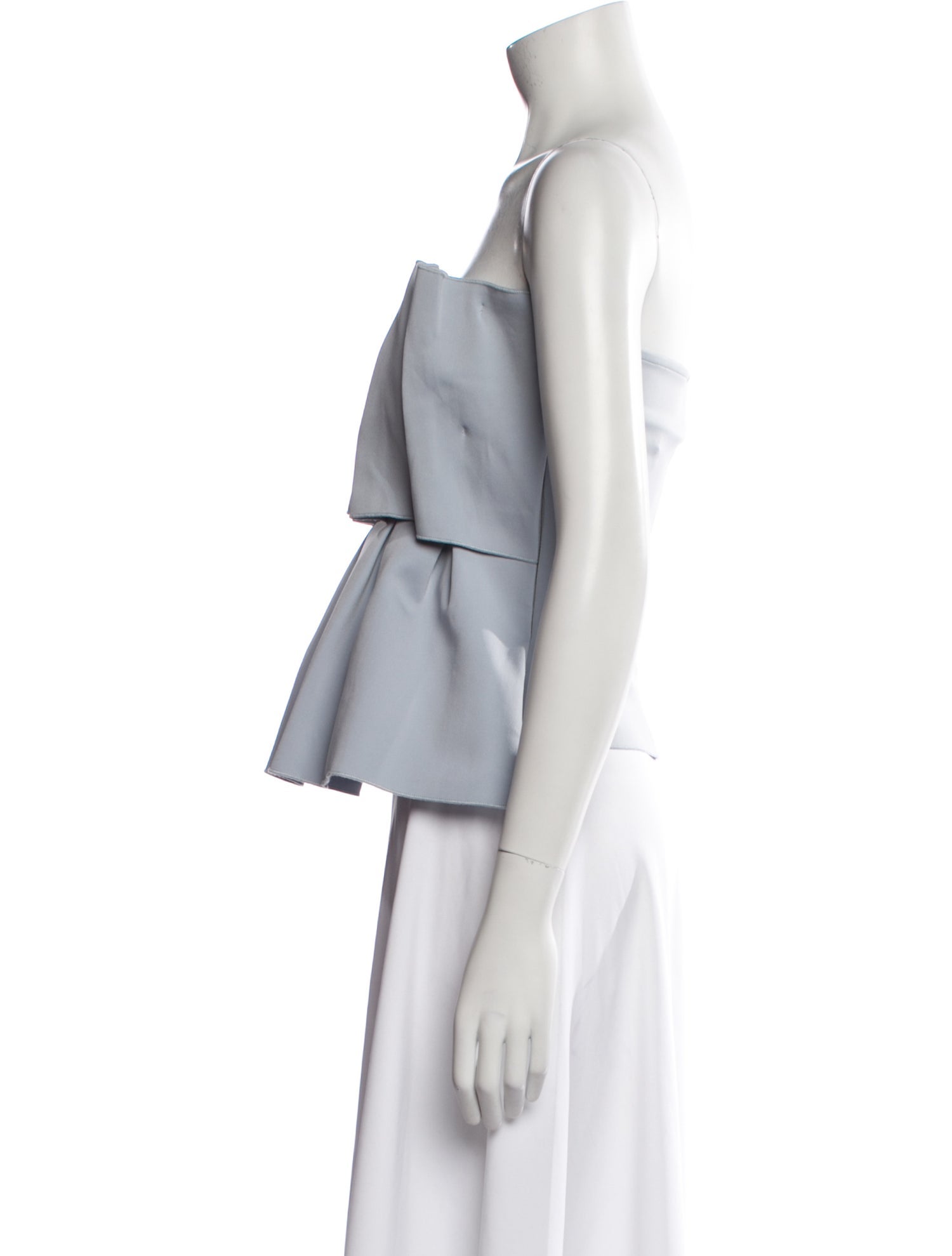 Dagmar Strapless Crop Top