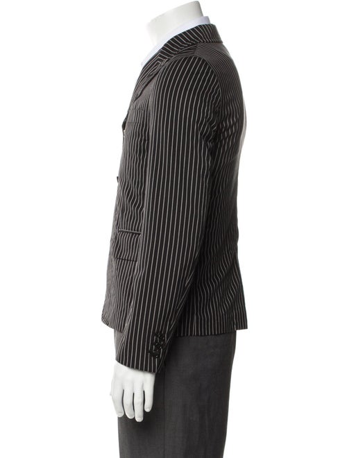BLACK Comme des Garçons Striped Jacket