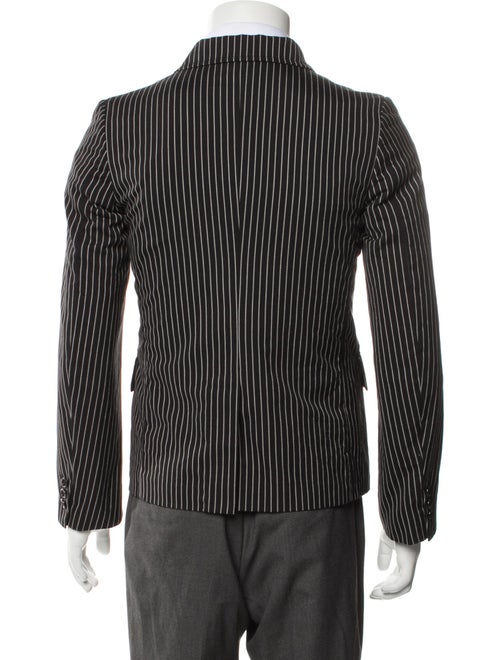 BLACK Comme des Garçons Striped Jacket