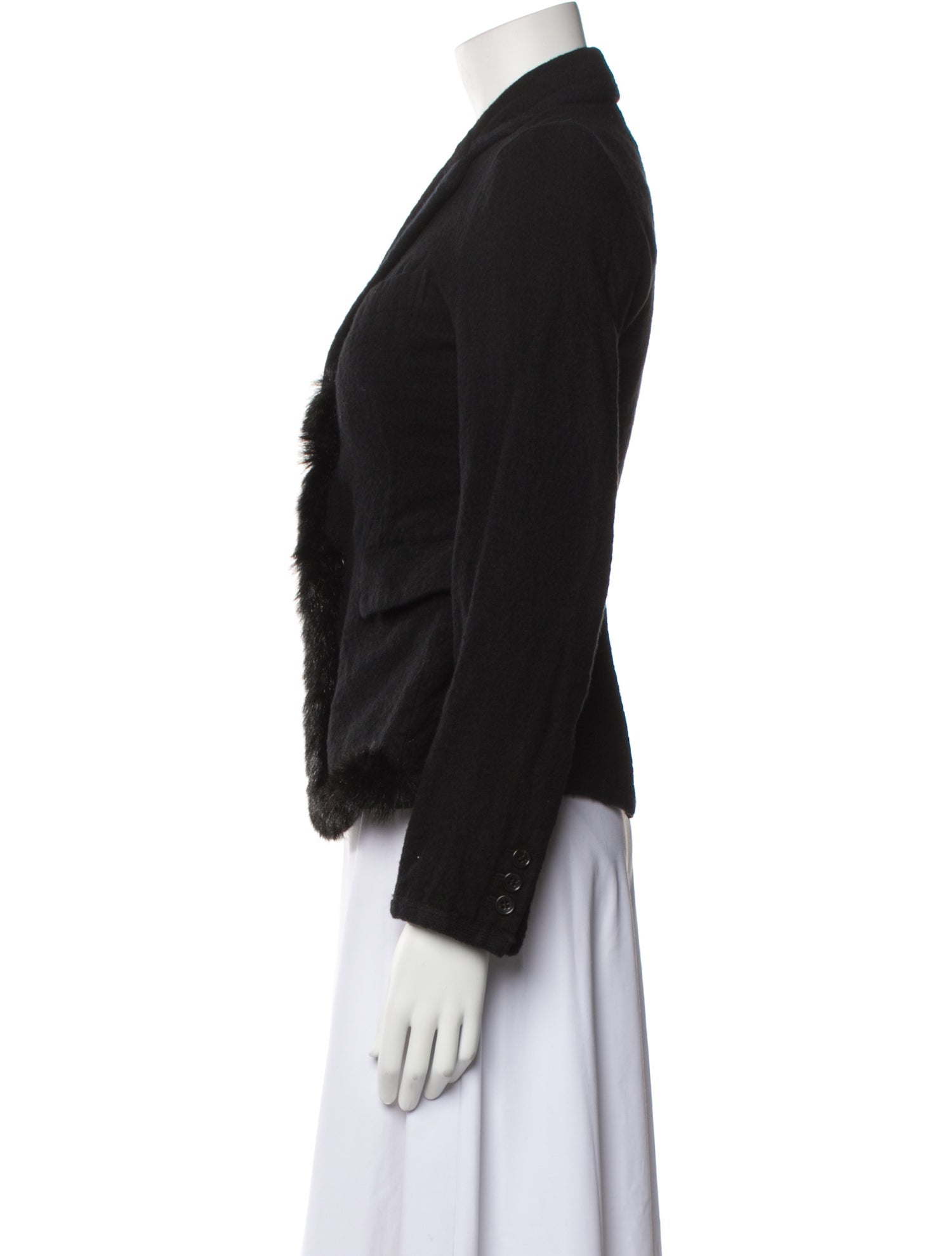 BLACK Comme des Garçons Wool Blazer