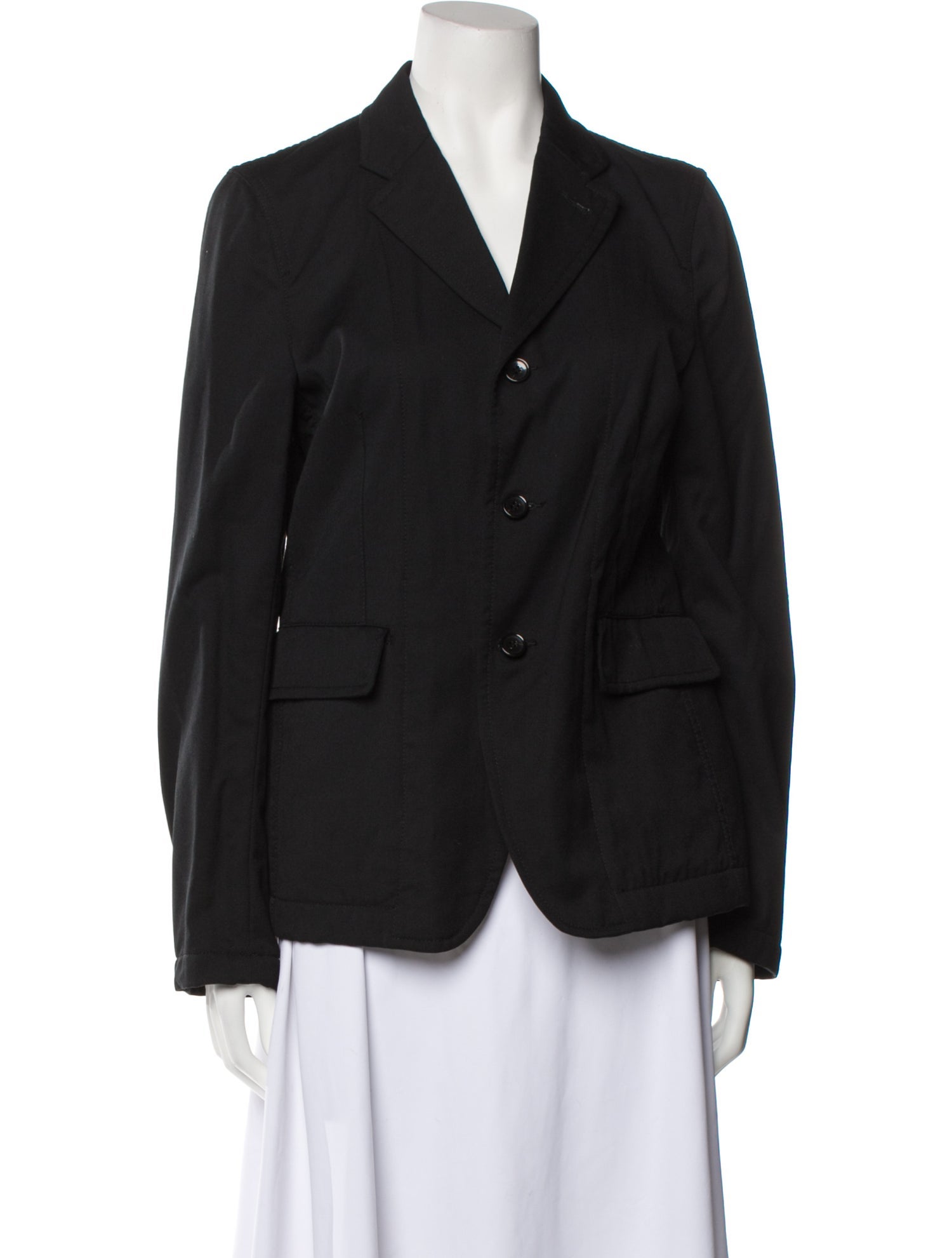 BLACK Comme des Garçons Wool Blazer