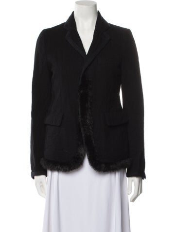 Black Comme des Garçons Jackets Wool Blazer S