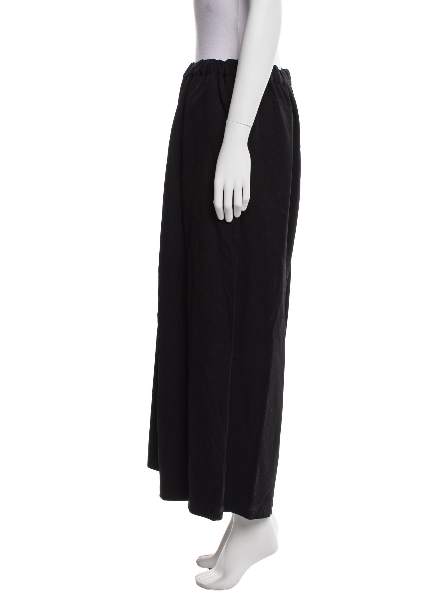 BLACK Comme des Garçons Wide Leg Pants w/ Tags