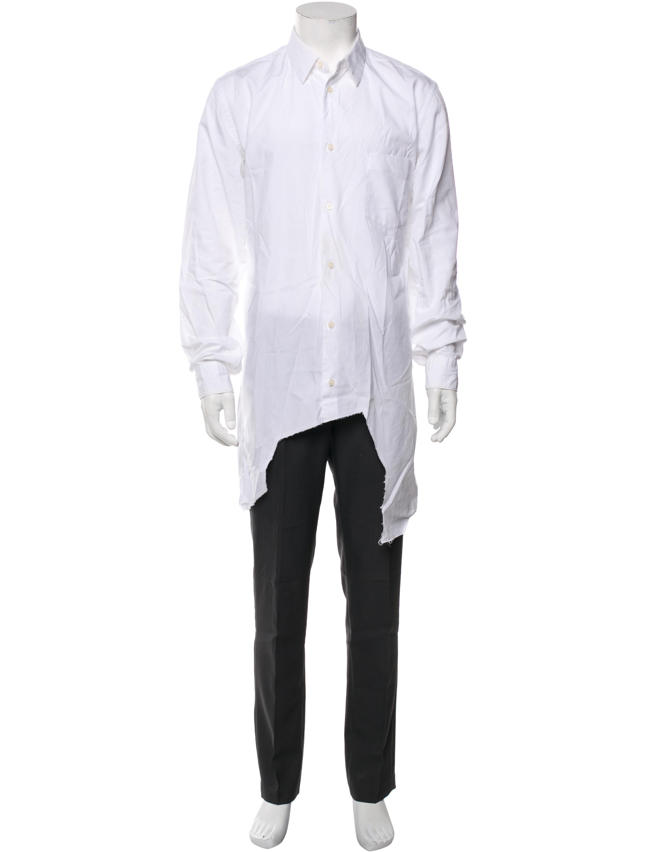 BLACK Comme des Garçons Long Sleeve Dress Shirt
