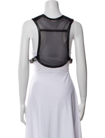 BLACK Comme des Garçons Faux Leather Bolero