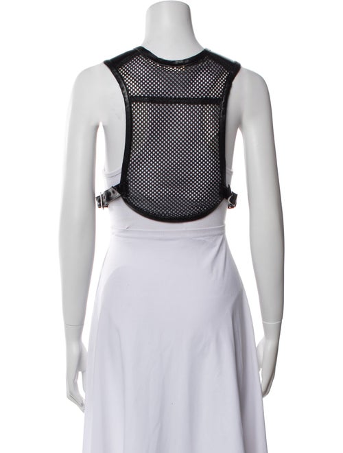 BLACK Comme des Garçons Faux Leather Bolero