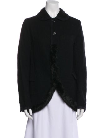 BLACK Comme des Garçons Wool Jacket
