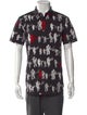 BLACK Comme des Garçons Printed Short Sleeve Shirt