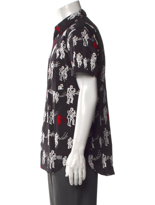 BLACK Comme des Garçons Printed Short Sleeve Shirt