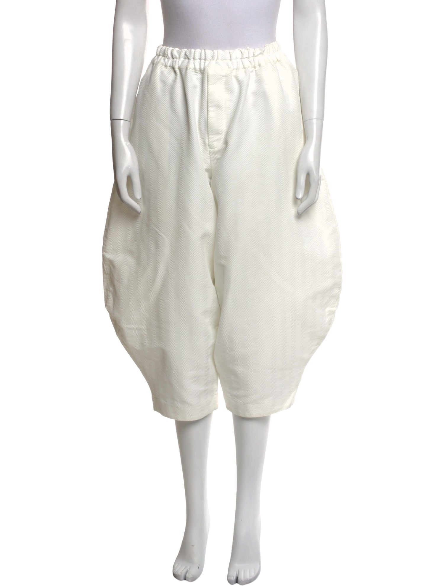 BLACK Comme des Garçons Straight Leg Pants