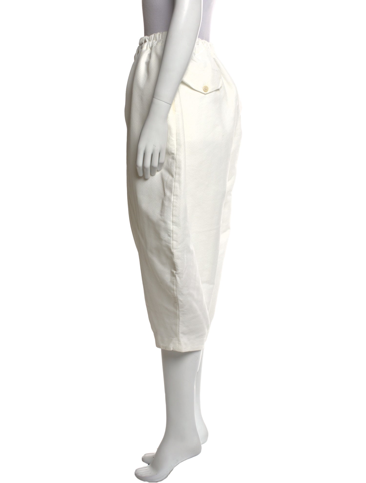 BLACK Comme des Garçons Straight Leg Pants