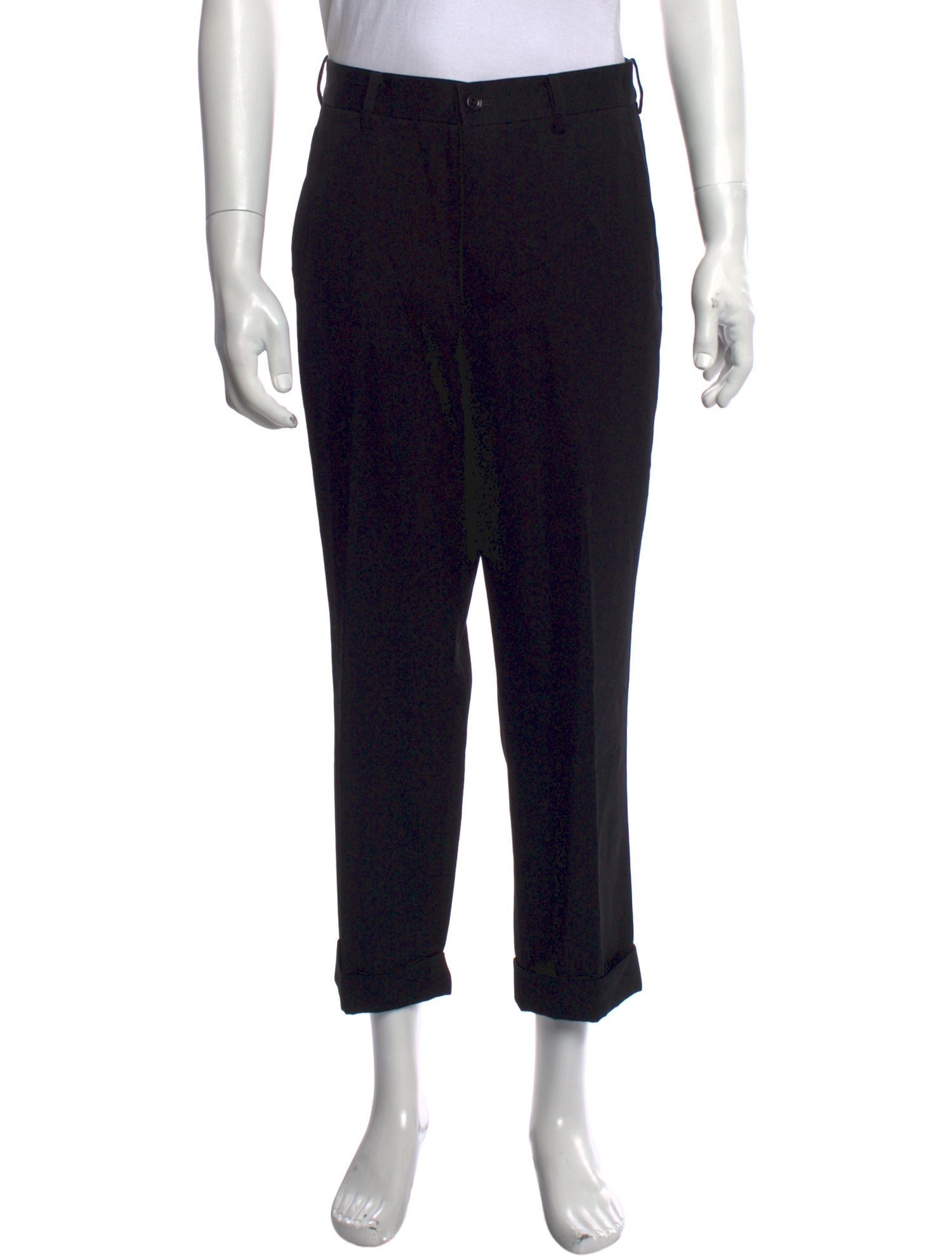 BLACK Comme des Garçons Wool Dress Pants