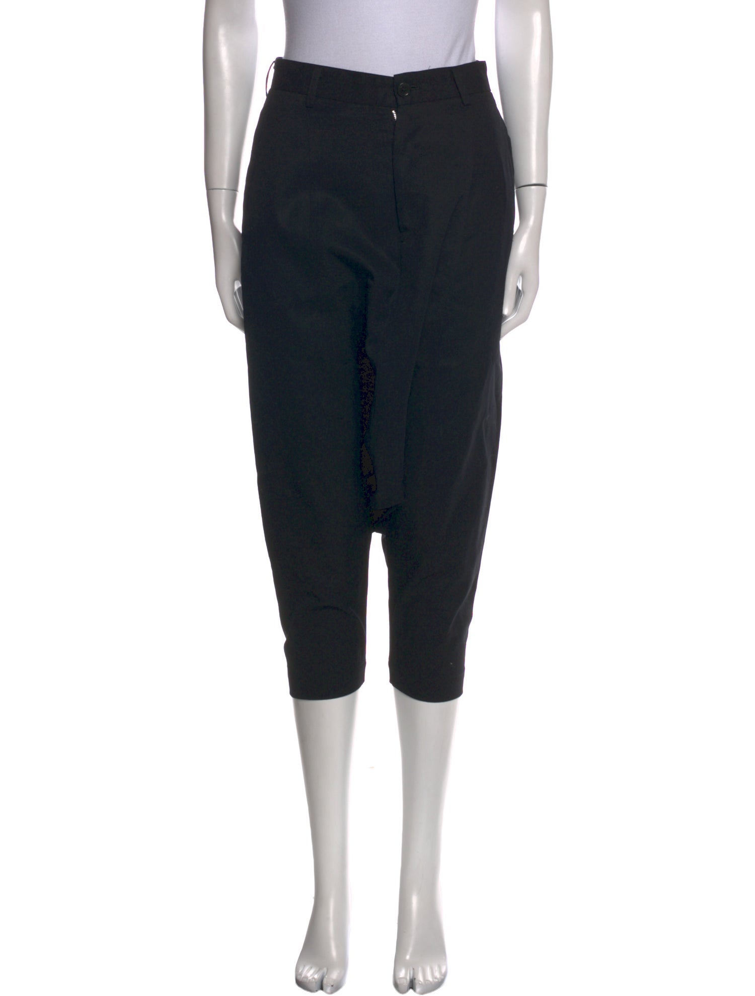 BLACK Comme des Garçons Knee-Length Skirt