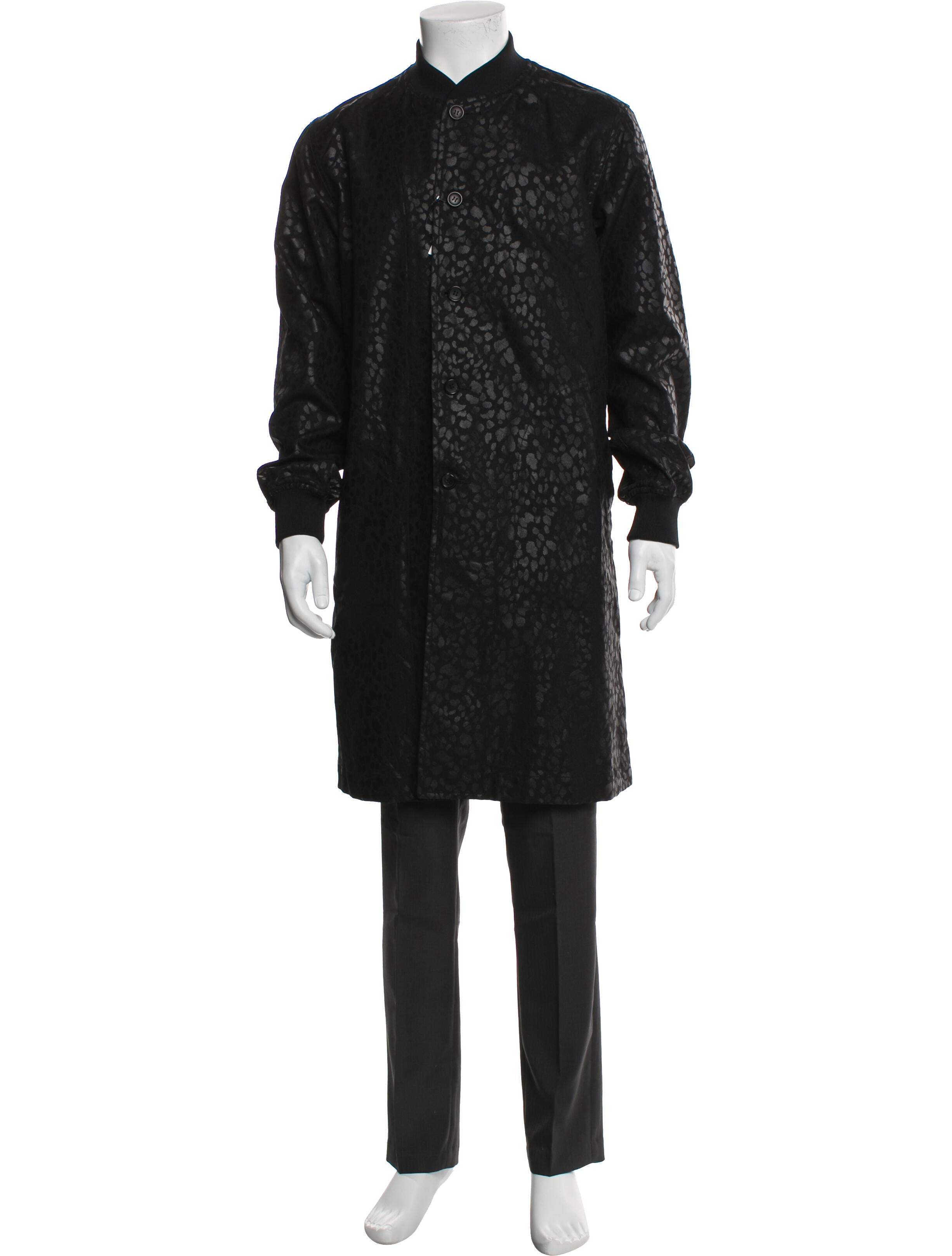 BLACK Comme des Garçons Overcoat w/ Tags