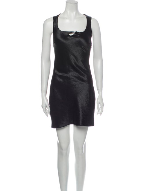 Collina Strada Wave Mini Dress w/ Tags Black