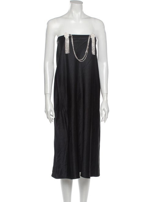 Collina Strada Crystal Embellishments Midi Length