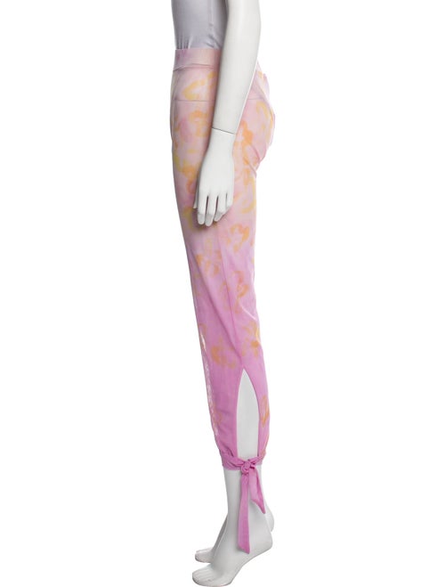Collina Strada Tie-Dye Print Skinny Leg Pants