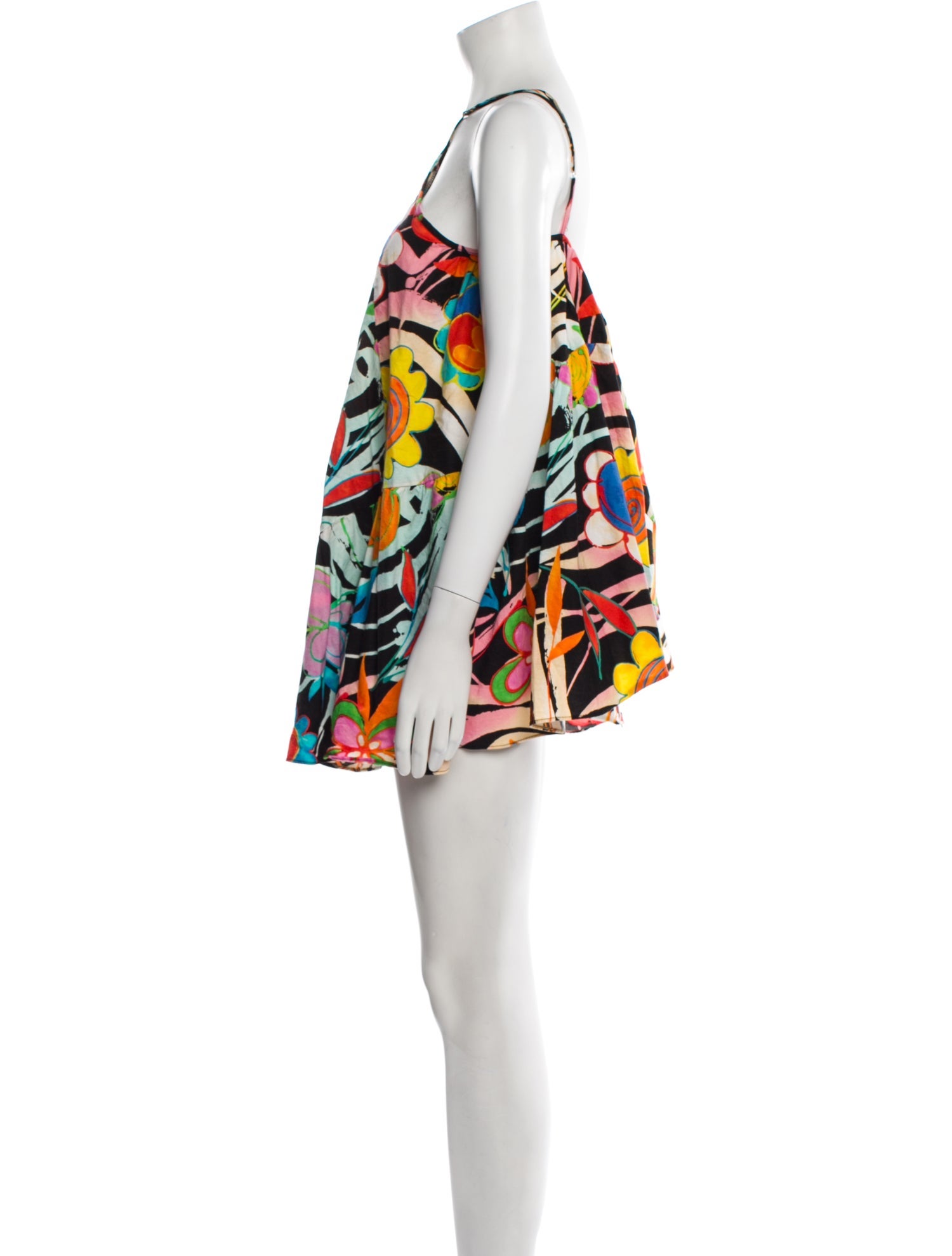 Collina Strada Printed Mini Dress